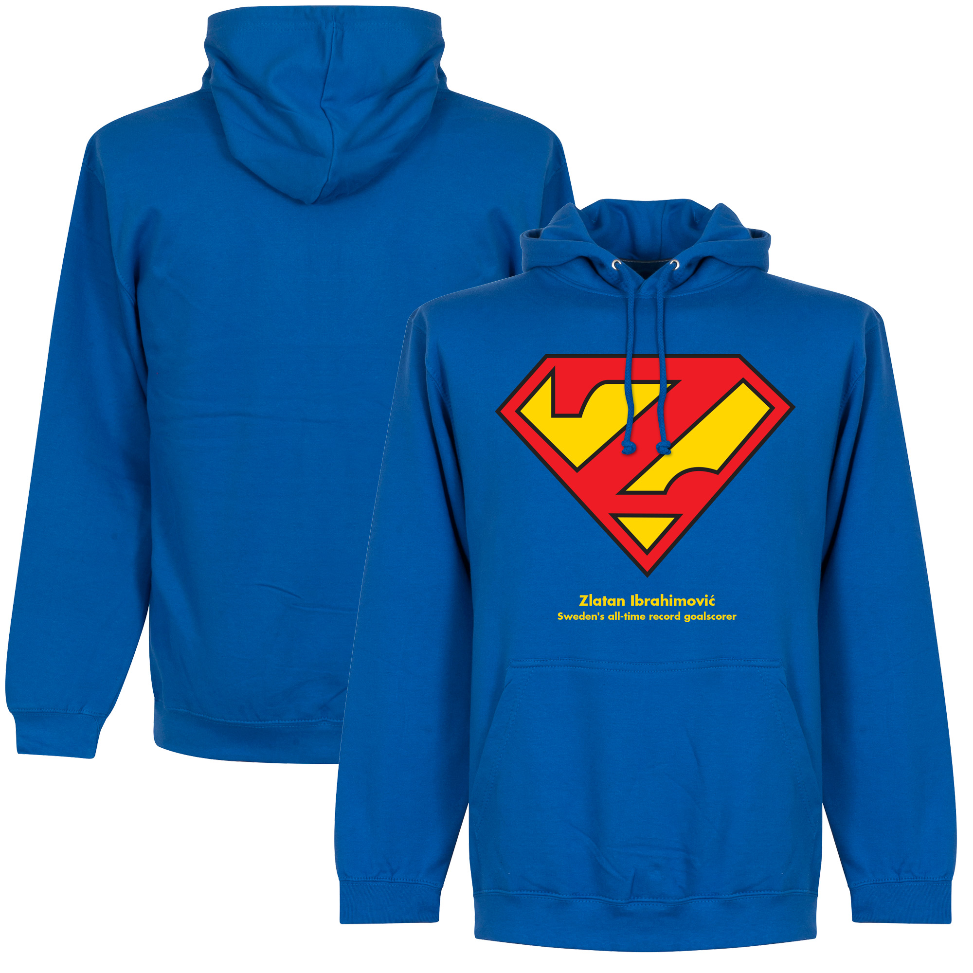 Zlatan Superman Hooded Sweater Top Merken Winkel